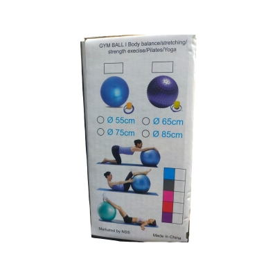 Picture of Gym Exercise Ball with Pumper For Body Fitness yoga Ball (75 cm)- Premium Quality