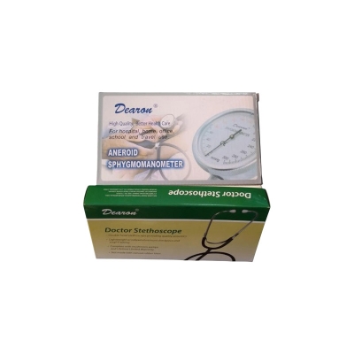 Picture of Dearon Analog BP Machine Set With Stethoscope
