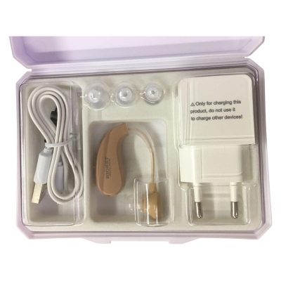 Picture of Rionet Rechargeable Hearing Aid Sound Amplifier Bte system hearing machine Japan Made