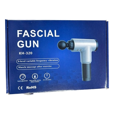 Picture of Electric Rechargable Vibration system Body facial and muscle massage gun & Recovery massager, facial, body massage machine, Facial Body Massage Gun