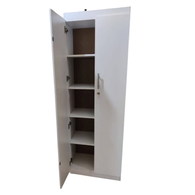 Picture of Furniture Express Modern 2 Doors Almirah with Inner Storage Shelves -HWD = 70*24*12 inches by Best Quality Furniture - Furniture & Decor - Modern and Trendy