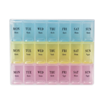 Picture of Weekly Medicin Organizer,3-Times-A-Day 7 Day