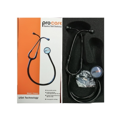 Picture of stainless steel stethoscope procare