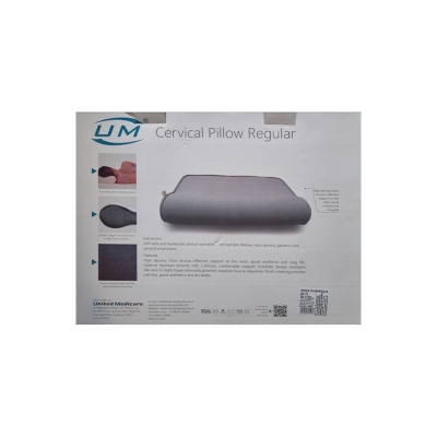Picture of UM Active For All Cervical Pillow Regular Neck & Back Pain Support - Universal