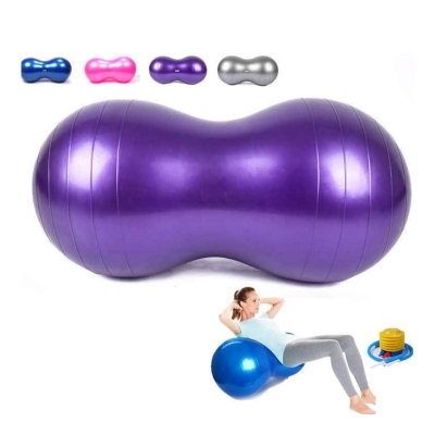Picture of Peanut Ball, Peanut Exercise Ball, Yoga Ball, Gym Ball, Pregnancy Ball, Peanut Stability Ball, for Kids Therapy, Labor Birthing, Core Strength Training(Include Pump)
