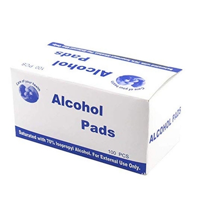 Picture of Alcohol Pad Premium Swabs And Extra Wet- 1 Box 100 pcs
