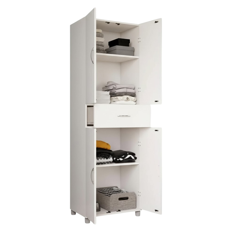Picture of Furniture Express Unique Design 4 Door Almirah with Locker Drawer/ Bedroom Furniture Wardrobe/ Cloth Storage Cabinet by Best Quality Furniture
