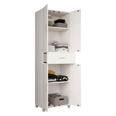 Picture of Furniture Express Unique Design 4 Door Almirah with Locker Drawer/ Bedroom Furniture Wardrobe/ Cloth Storage Cabinet by Best Quality Furniture