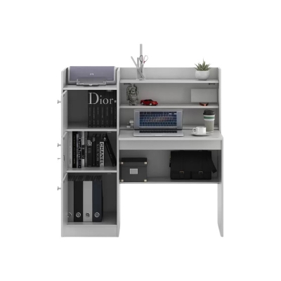 Picture of Furniture Express Modern Reading Table/Study Desk/Laptop Desk With Three Large Storage And Lock - Organize Your Workstation Effectively