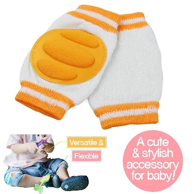 Picture of Adjustable Breathable Waterproof Safety Protector Anti-Slip Elastic Knee Elbow Pads Cushion for Babies