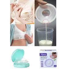 Picture of Breast Milk Collector, 2pcs Breast Shells, Easy to Wear Milk Collection Cups BPA-Free Breast Shlle Milk Collector