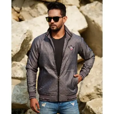 Picture of Shohure Dark Gray color Double part air proof jacket