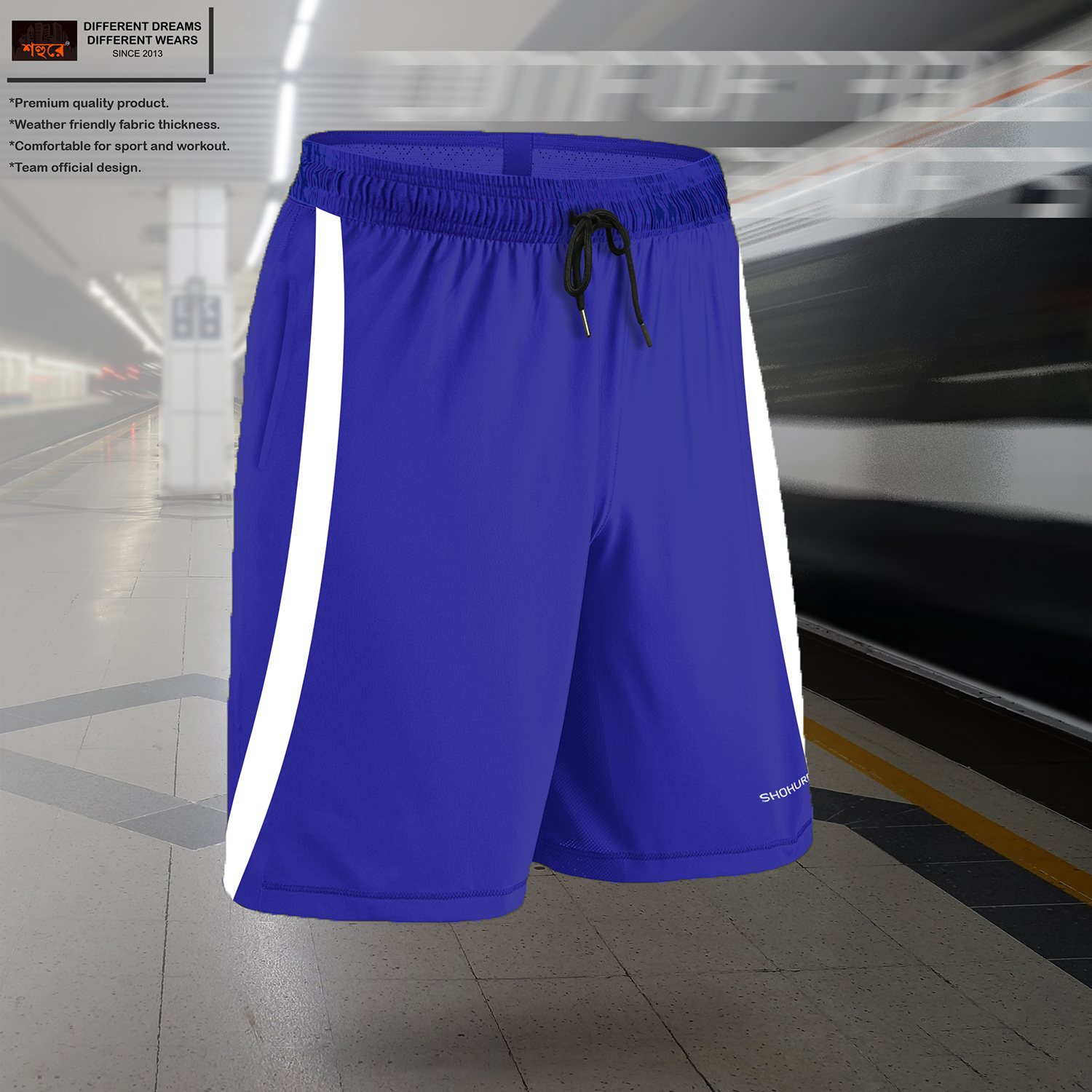 Picture of Royal Blue Shohure Shorts