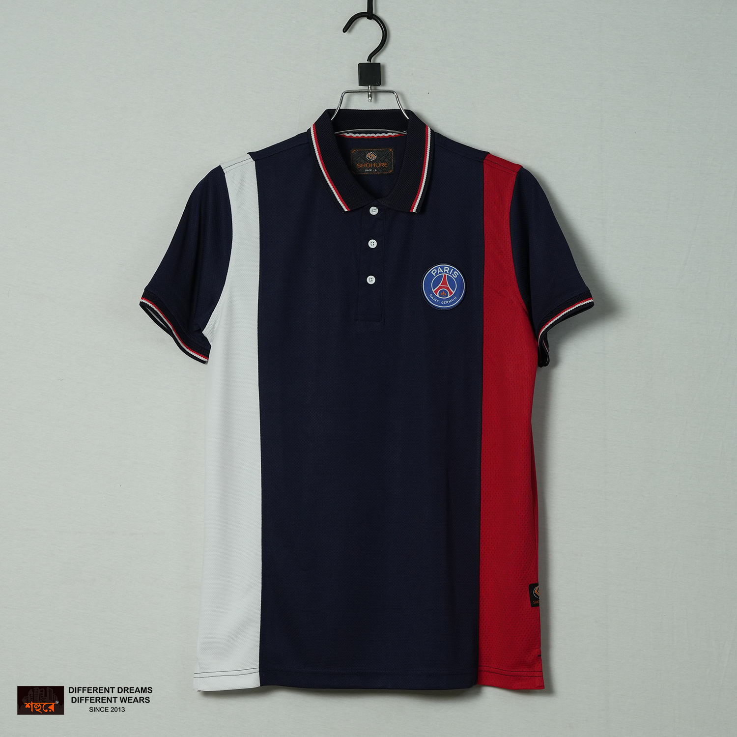 Picture of Paris Saint-Germain F.C. Short Sleeve Polo Tshirt