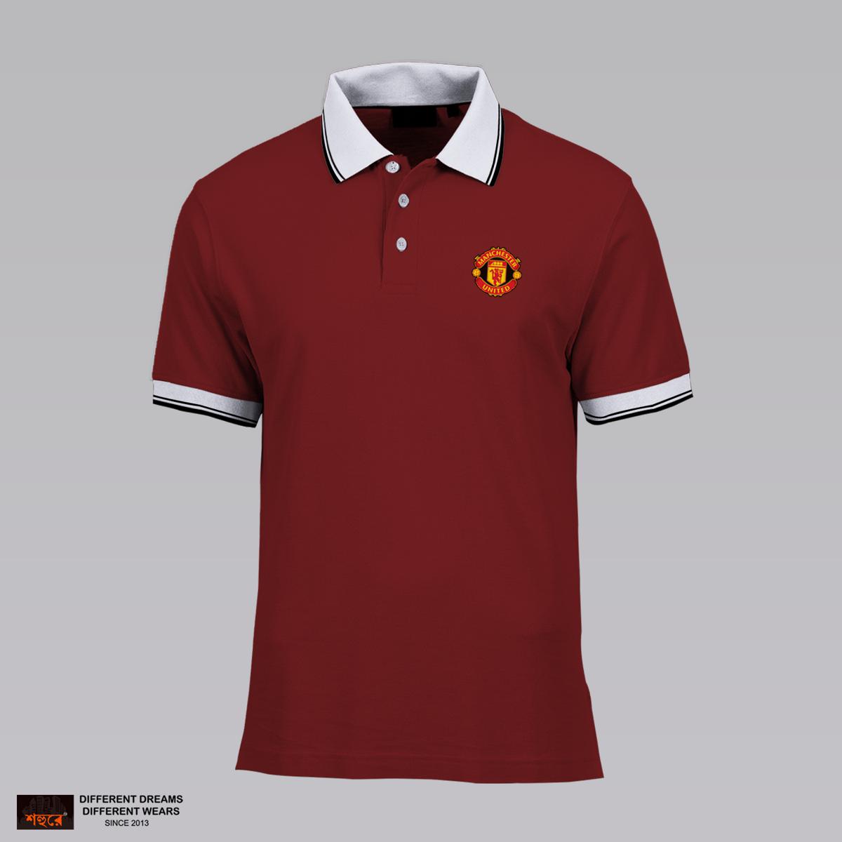 Picture of ManU F.C. Short Sleeve Polo Tshirt