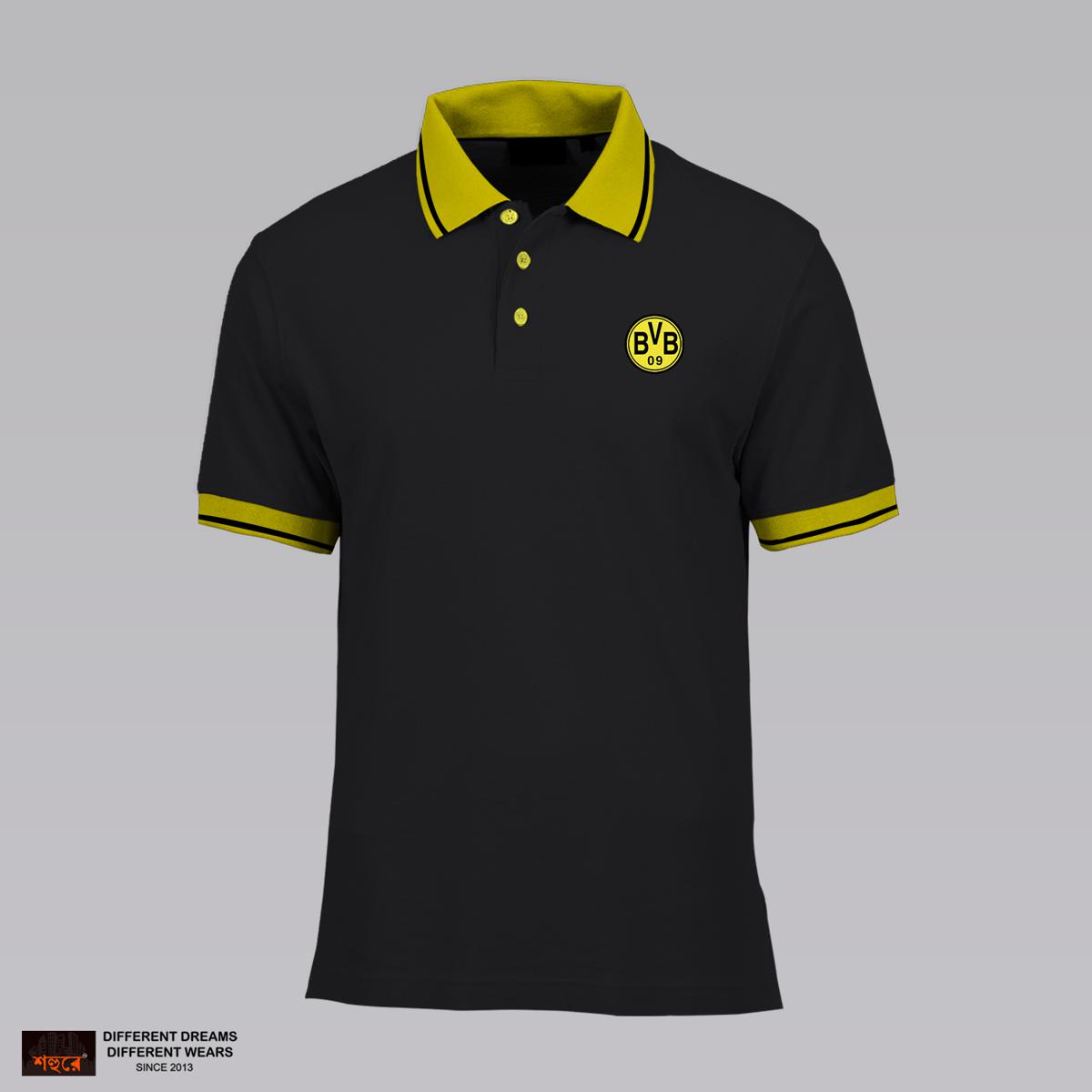 Picture of Borussia Dortmund Short Sleeve Polo Tshirt