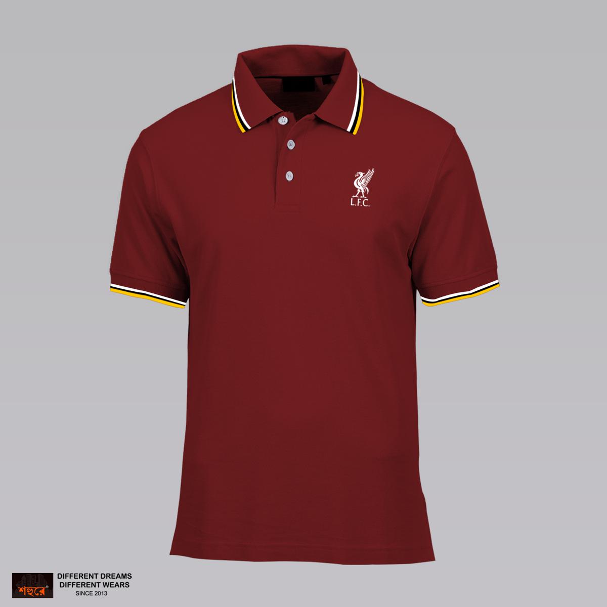 Picture of Liverpool F.C.. Short Sleeve Polo Tshirt