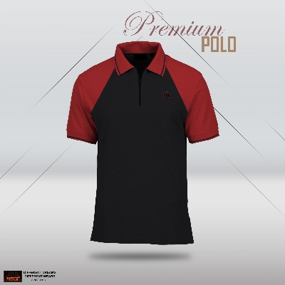 Picture of Shohure Black Color Lycra Pk Short Sleeve Polo Tshirt