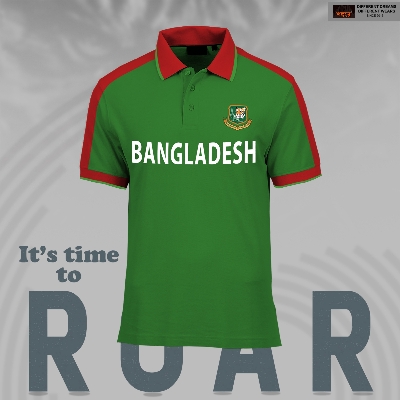 Picture of Bangladesh Cricket Half Sleeve Polo Tshirt