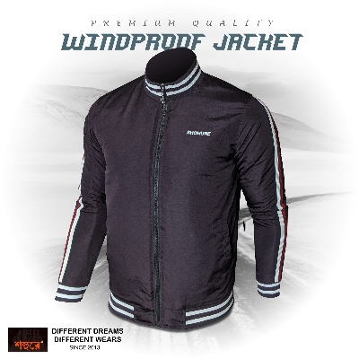 Picture of Coffee Color Double part air proof jacket