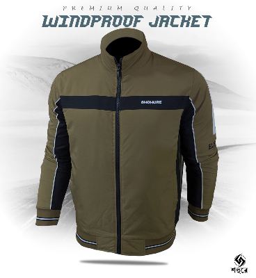 Picture of Golden Color Double part air proof jacket
