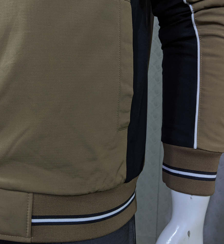 Picture of Golden Color Double part air proof jacket