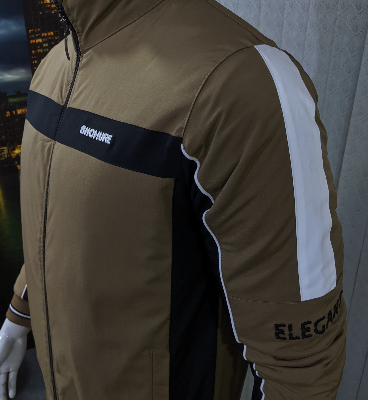 Picture of Golden Color Double part air proof jacket