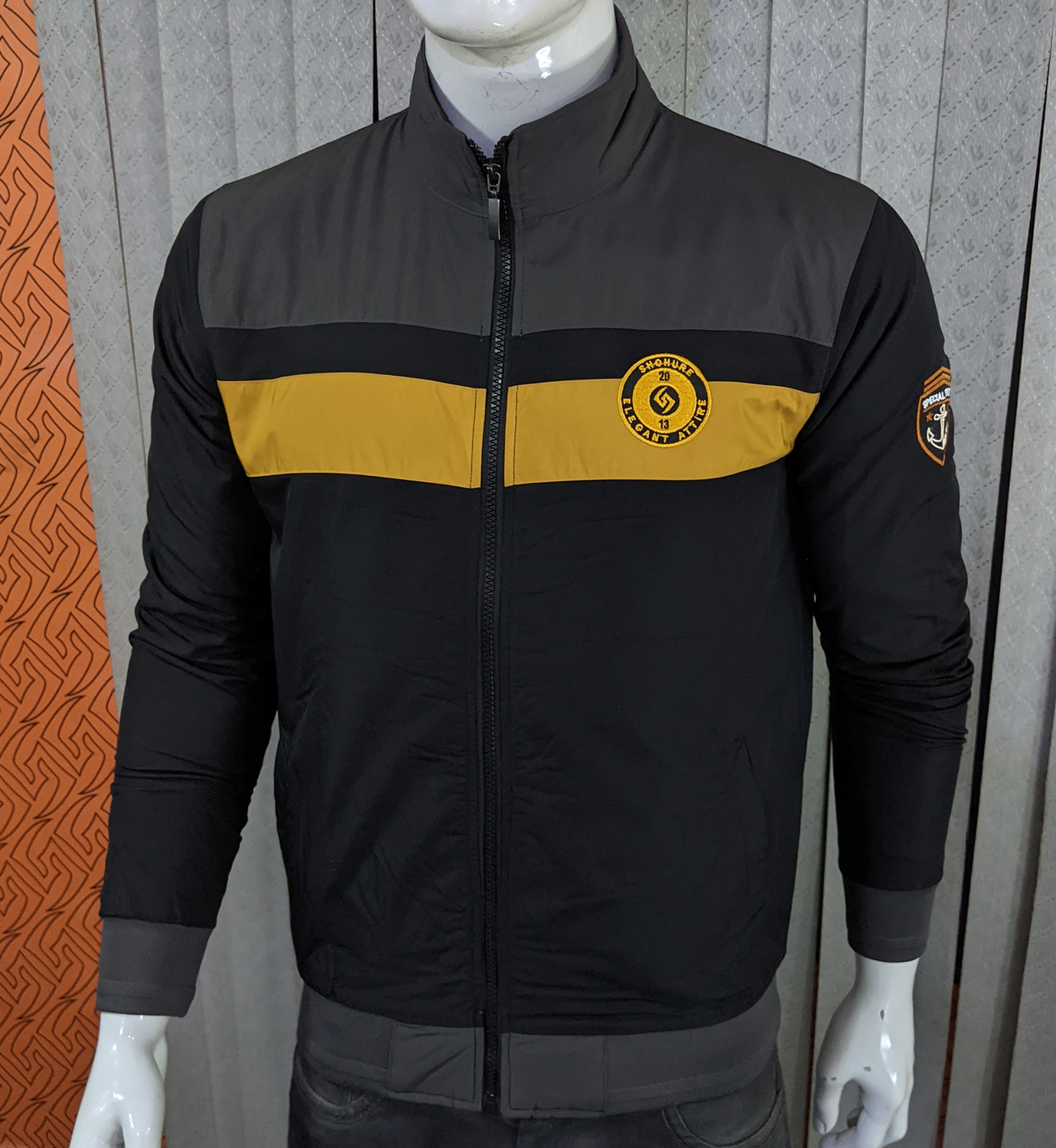 Picture of Multicolor Double part air proof jacket