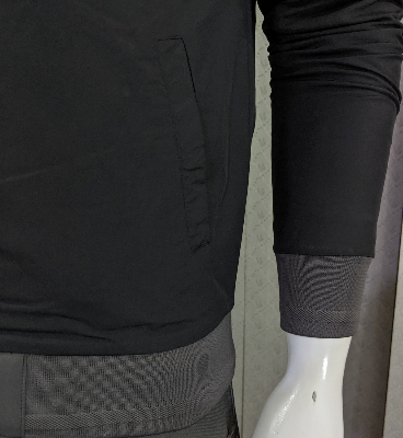 Picture of Multicolor Double part air proof jacket