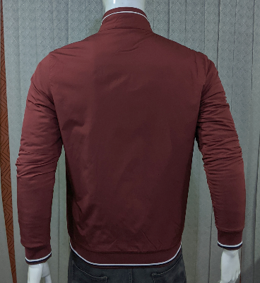 Picture of Maroon Color Double part air proof jacket
