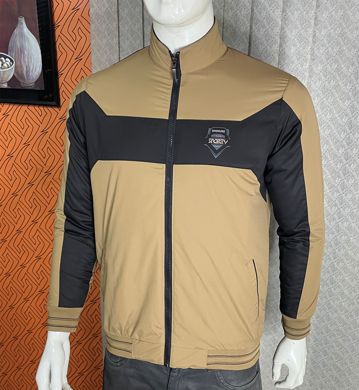 Picture of Multicolor Double part air proof jacket