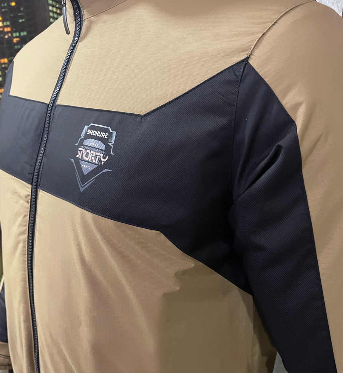 Picture of Multicolor Double part air proof jacket