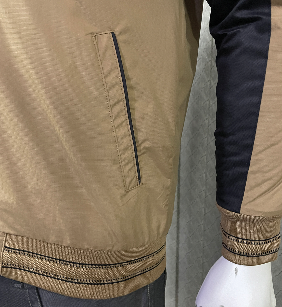 Picture of Multicolor Double part air proof jacket