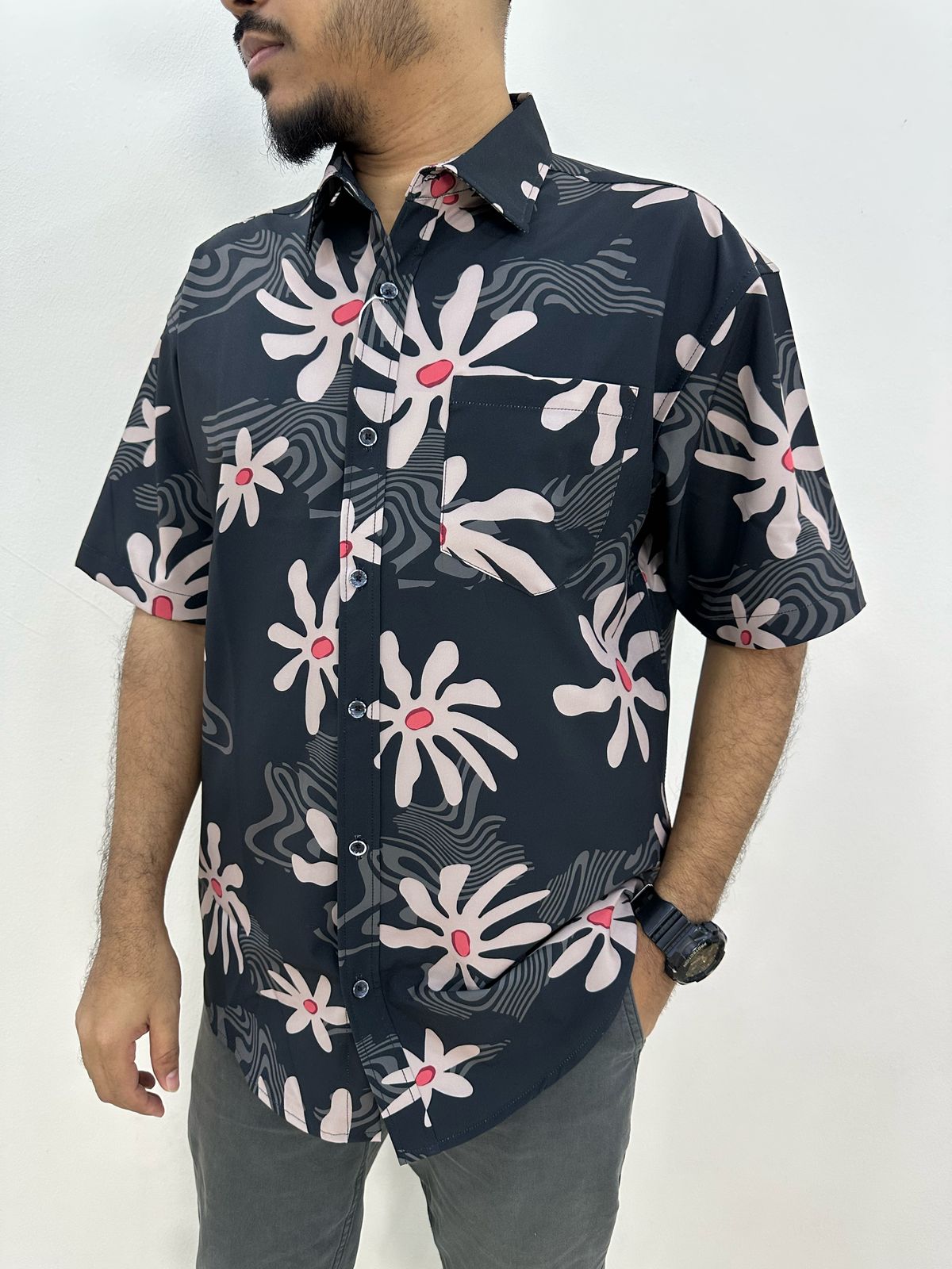 Picture of Shohure Micro Stretch Half Sleeve Shirt