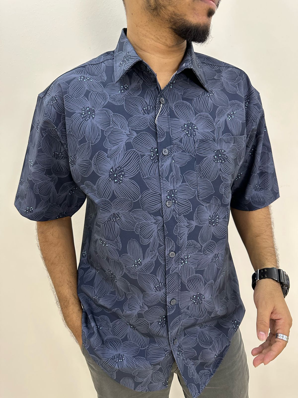 Picture of Shohure Micro Stretch Half Sleeve Shirt