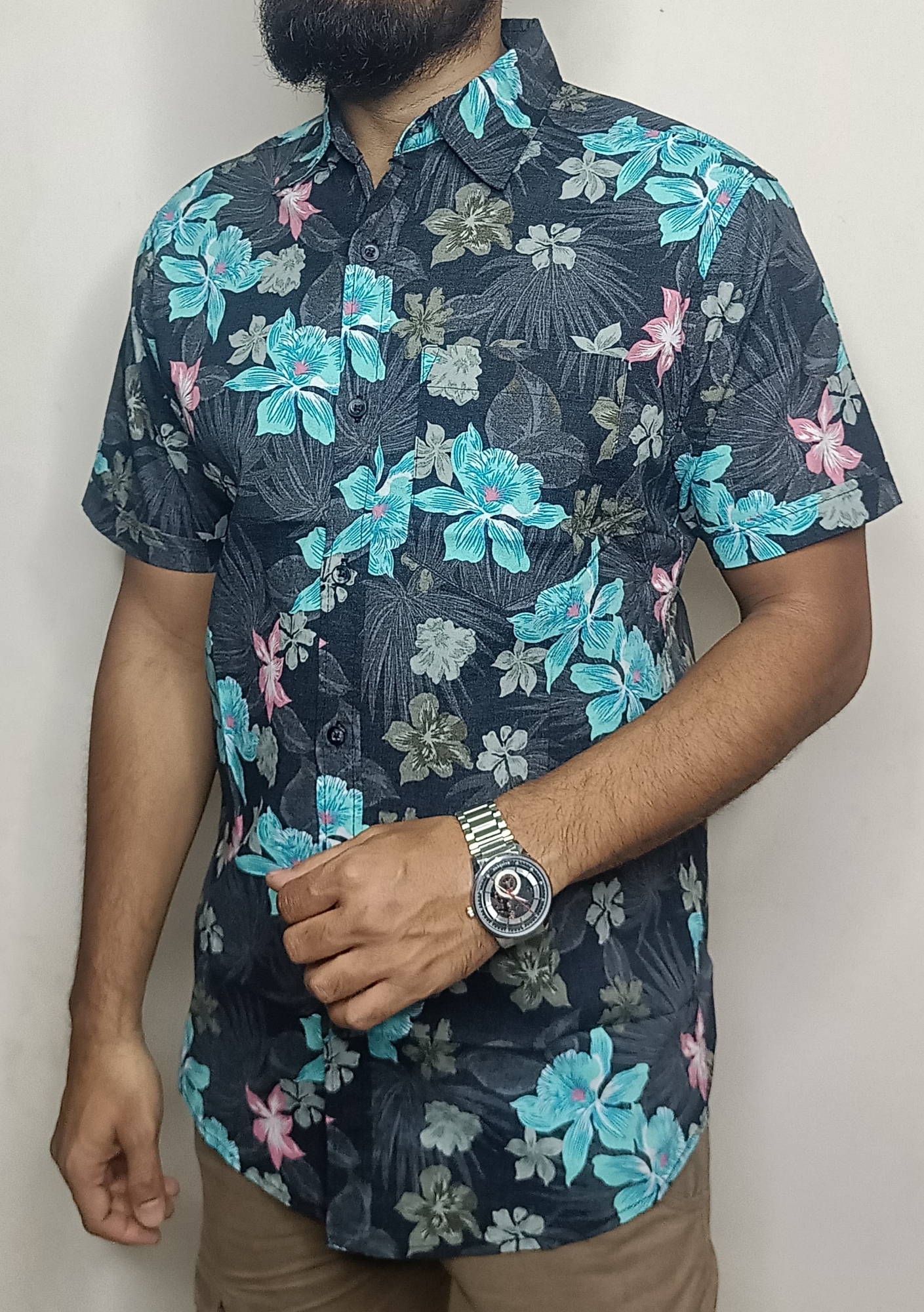 Picture of Shohure Cotton Half Sleeve Shirt