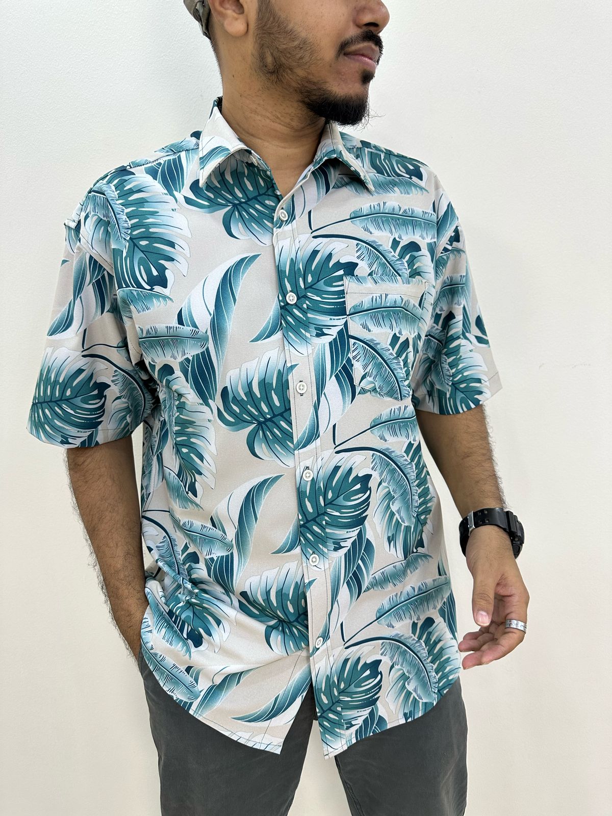 Picture of Shohure Micro Stretch Fabric Half Sleeve Shirt