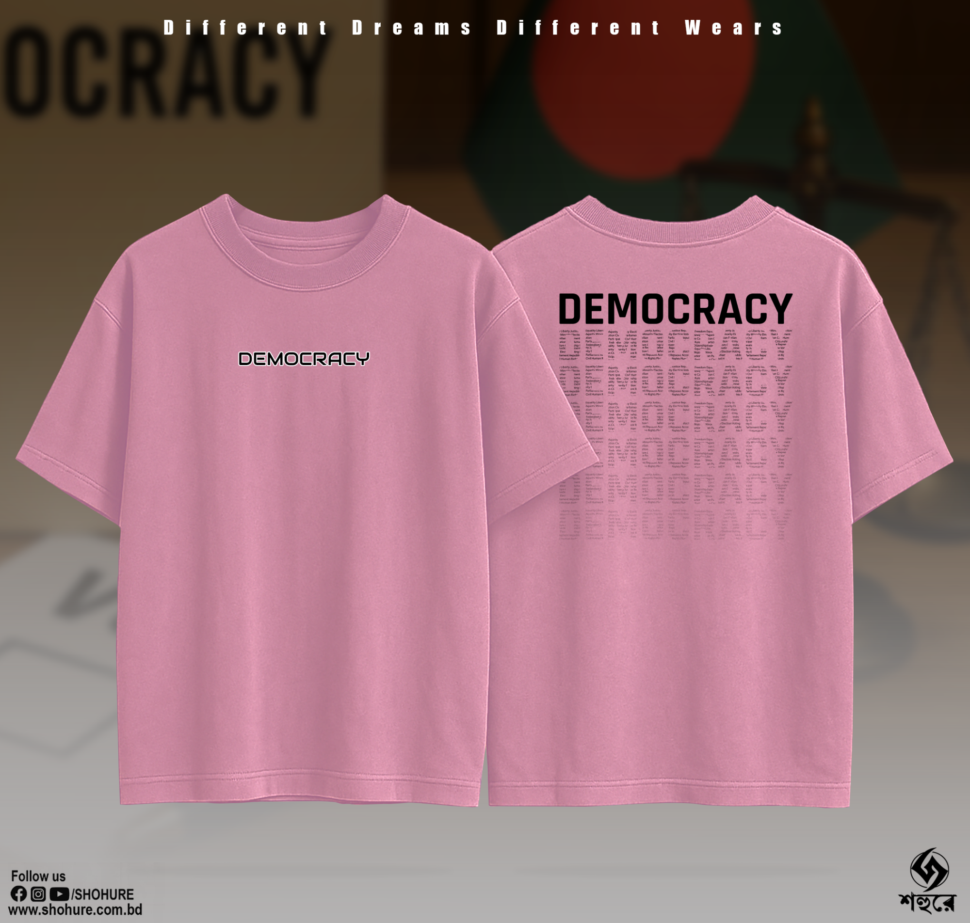 Picture of Democracy Drop Shoulder by Shohure