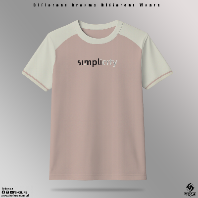 Picture of Shohure Round Neck Contrast Color t shirt