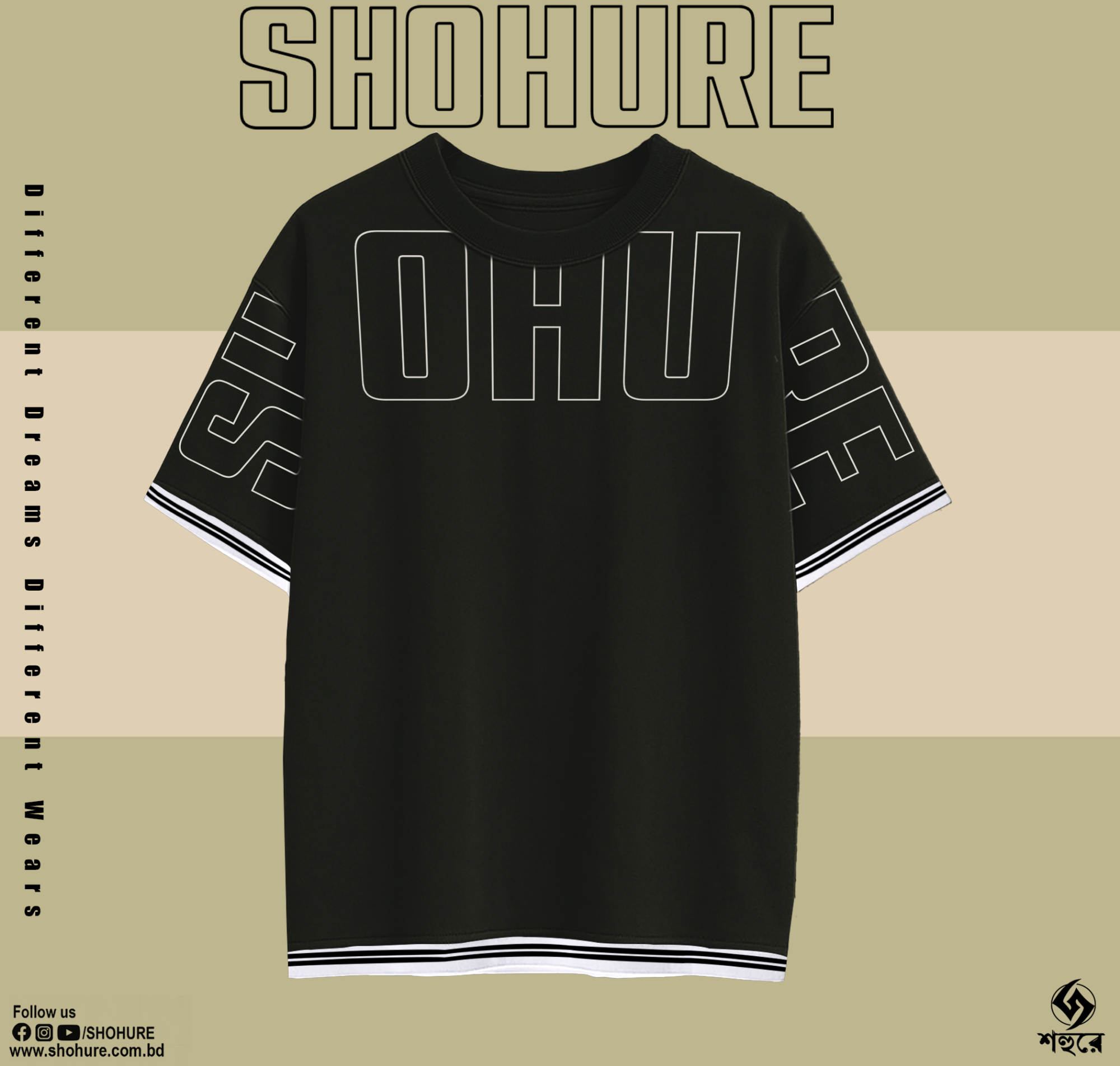 Picture of Shohure Drop Shoulder t shirt