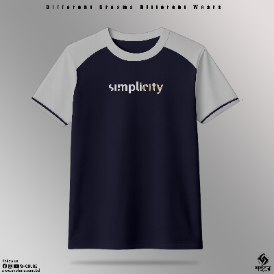 Picture of Shohure Round Neck Contrast Color t shirt