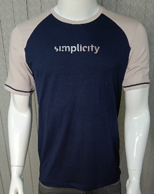 Picture of Shohure Round Neck Contrast Color t shirt