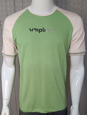 Picture of Shohure Round Neck Contrast Color t shirt