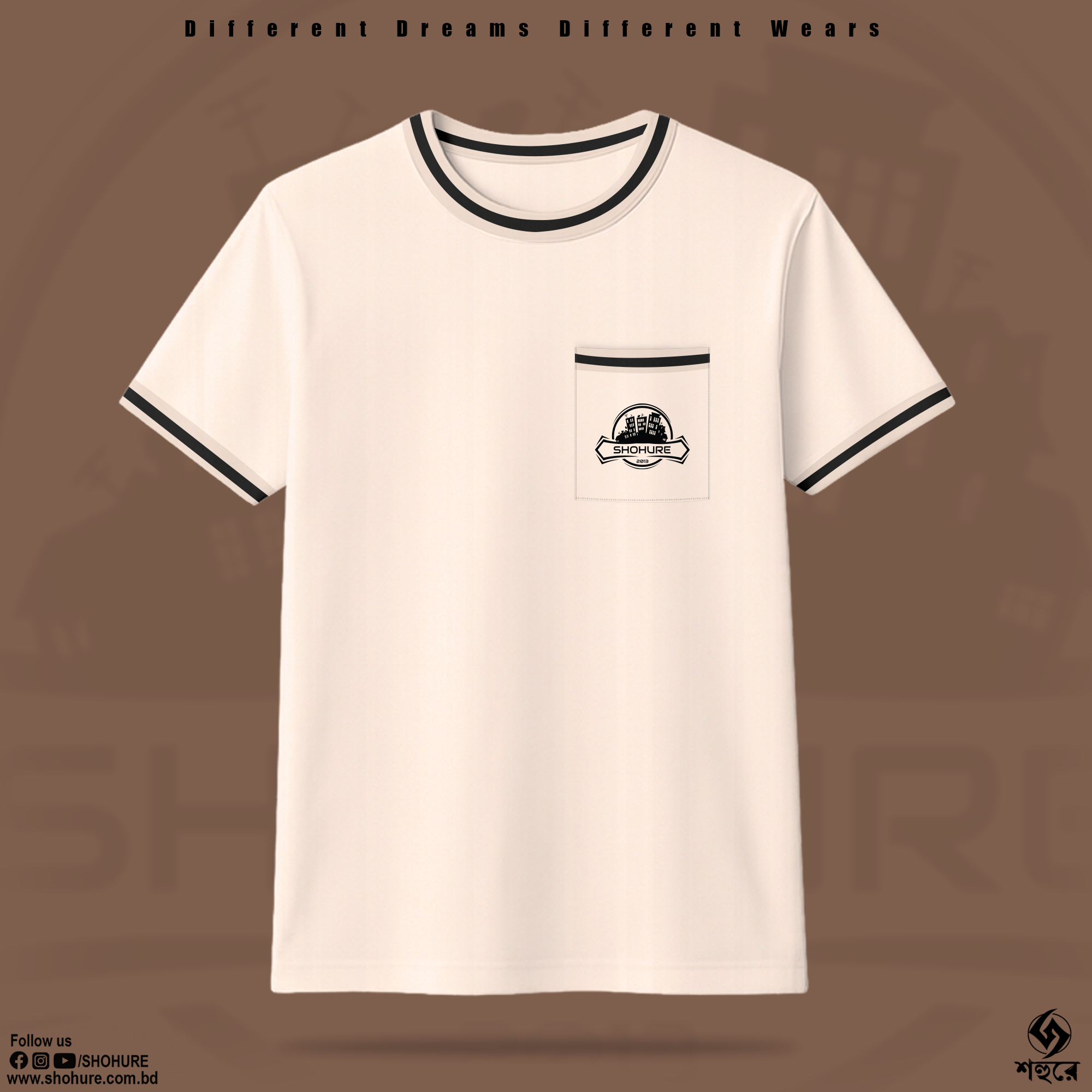 Picture of Shohure Round Neck Pocket t shirt