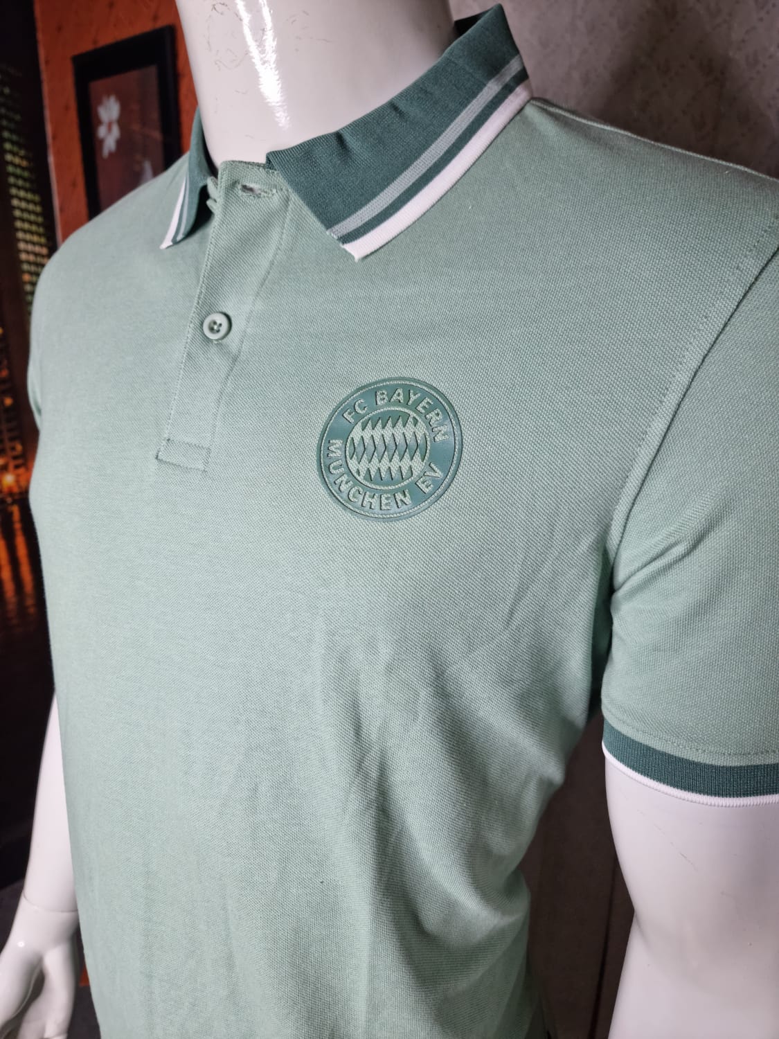 Picture of Bayern Munich Official Design Polo T-shirt