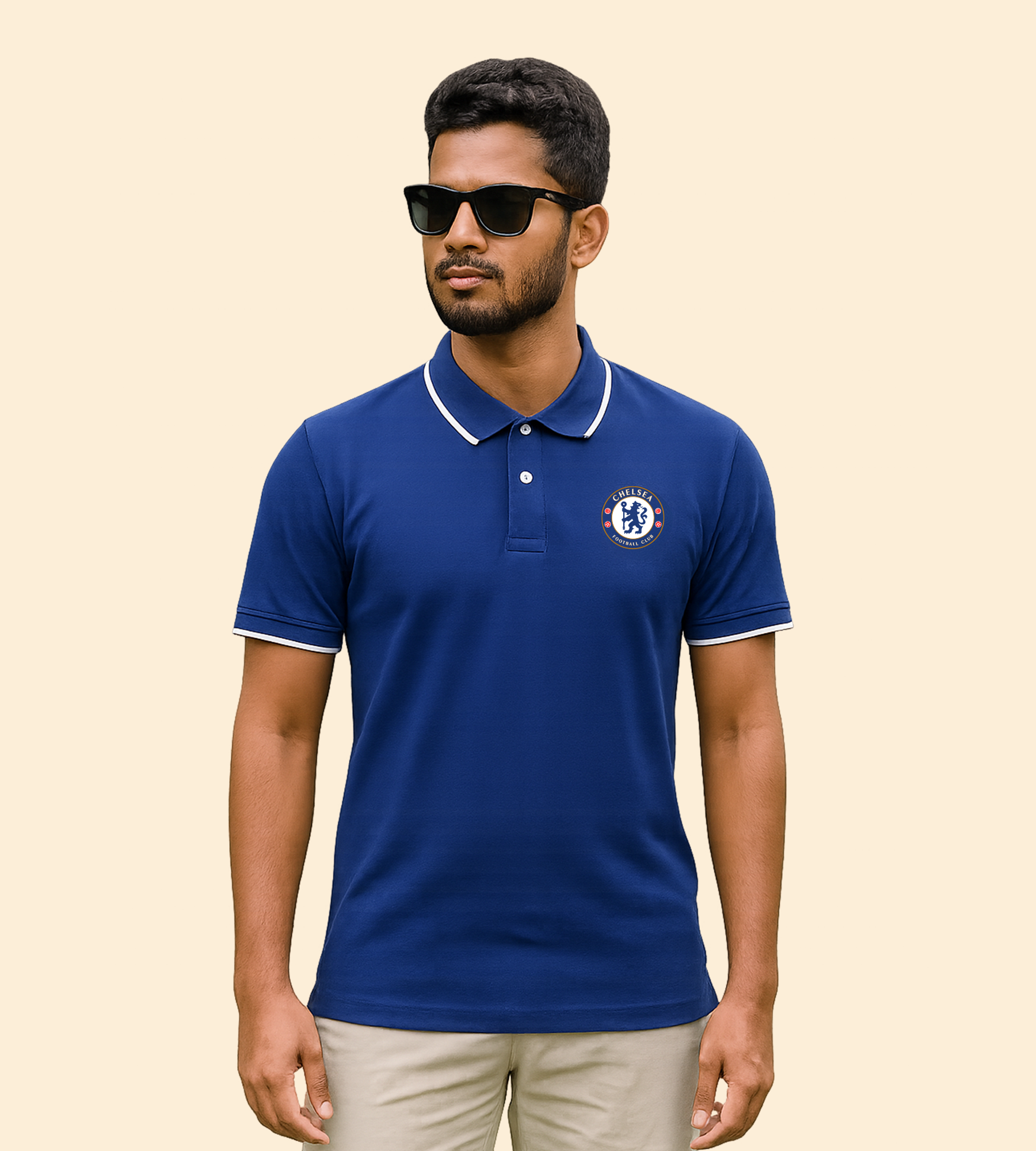 Picture of Chelsea Official Design Polo T-shirt