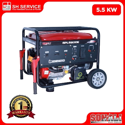Picture of SONALI 5.5KW Petrol Generator SPL6600E