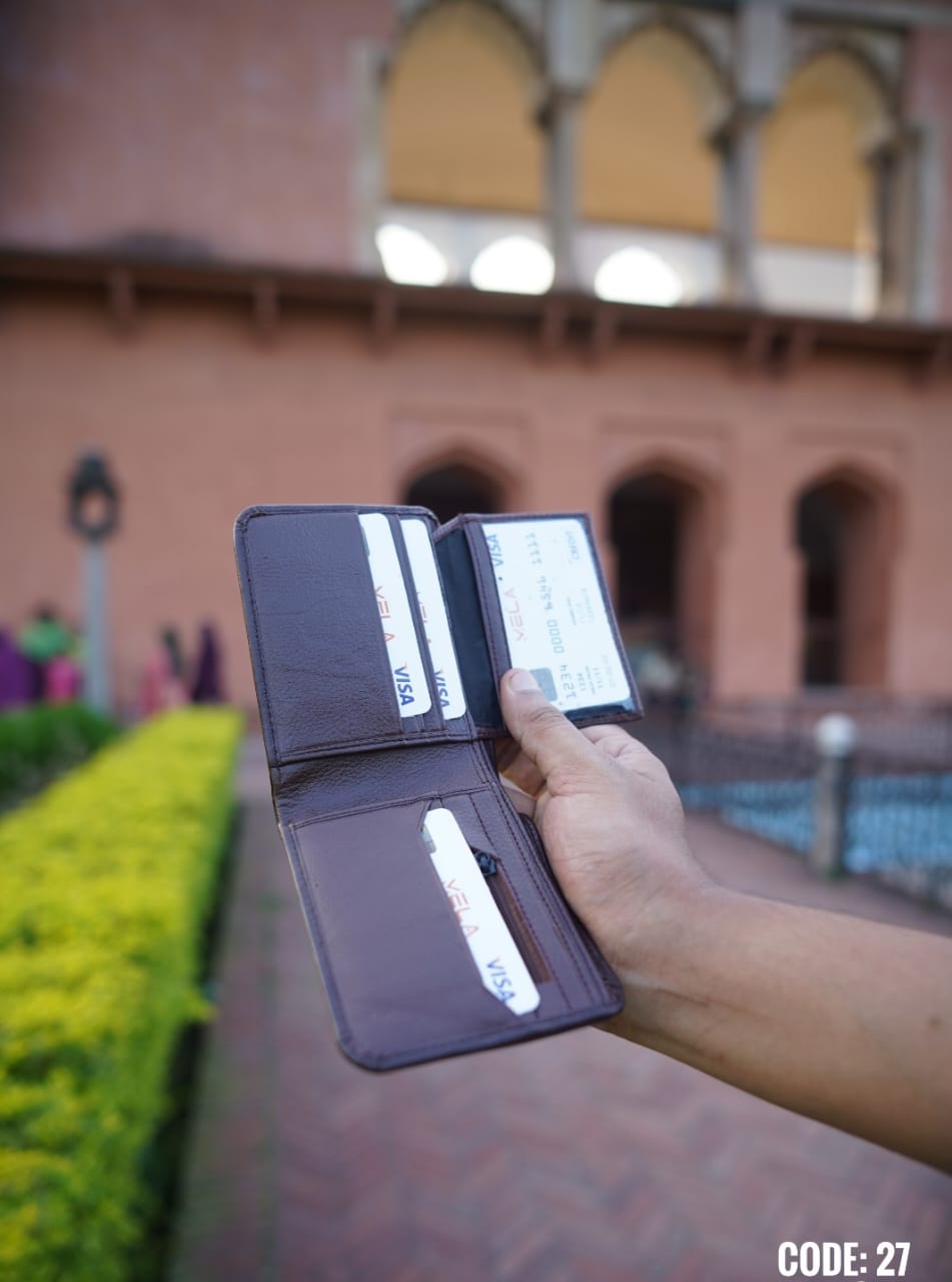 Picture of Bullcaptain 100% Leather Wallet For Men - Wallet For Men - Wallet For Men