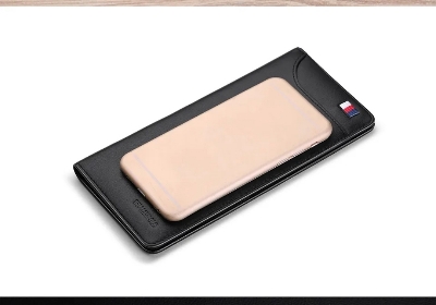 Picture of Mobile Cover and Card Holder Long Wallet - Black