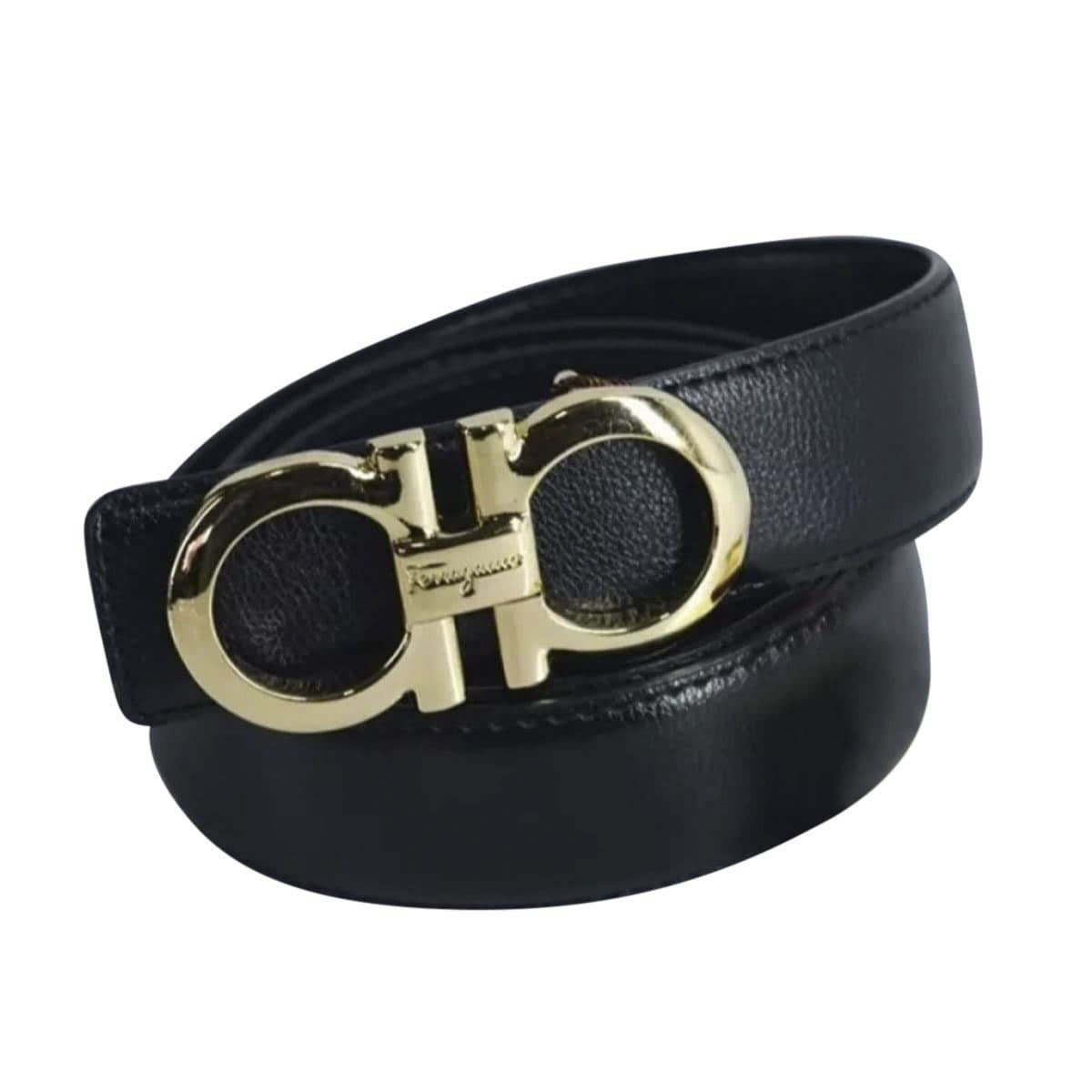 Picture of Ferragamo Black Leather Belt For Artificial Leather new collection brown Belt For Men 2024 - Belt - Belt For Artificial Leather new collection brown Belt For Men 2024